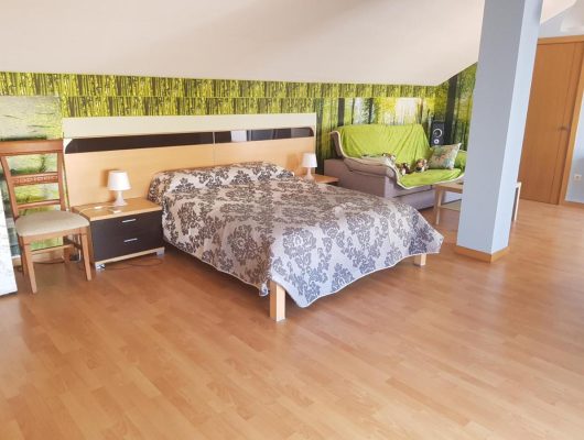 Dormitorio Apartamento Alhóndiga Hervás