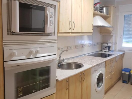Cocina Apartamento Alhóndiga Hervás