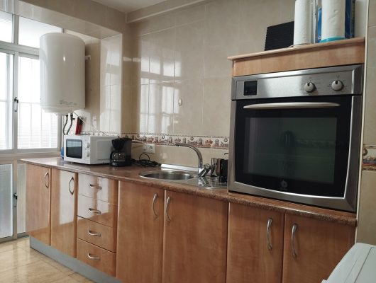 Cocina Apartamento Alhóndiga Hervás